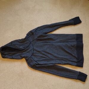 Herring Bone Grey And Black Lululemon Hoodie Size 6
